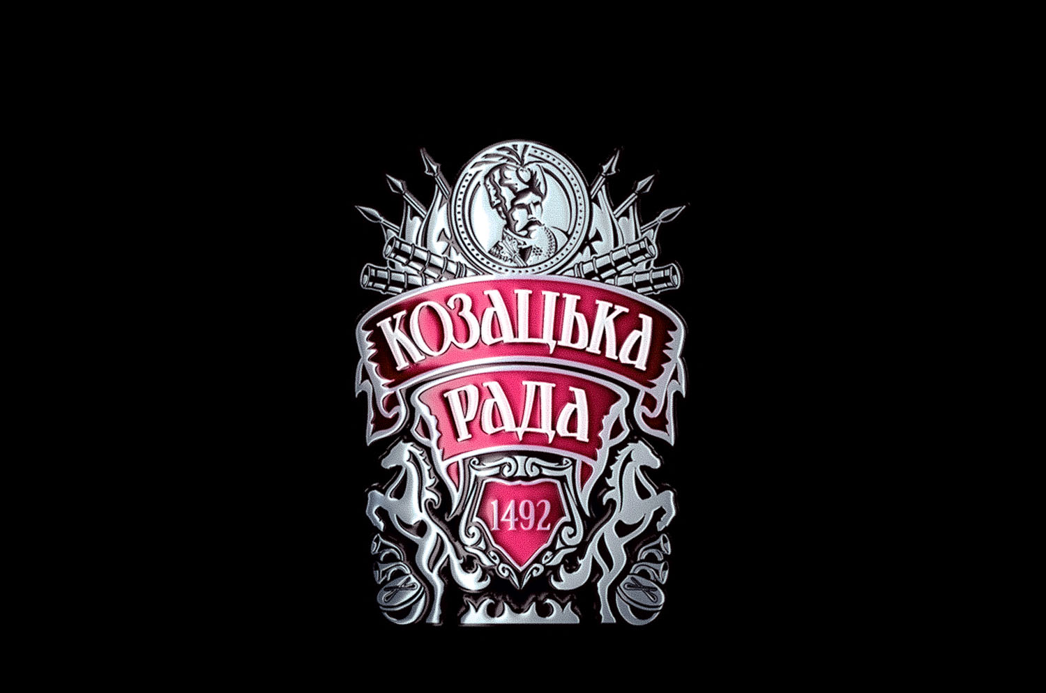 Дизайн пос матеріалов для бренда козацька рада